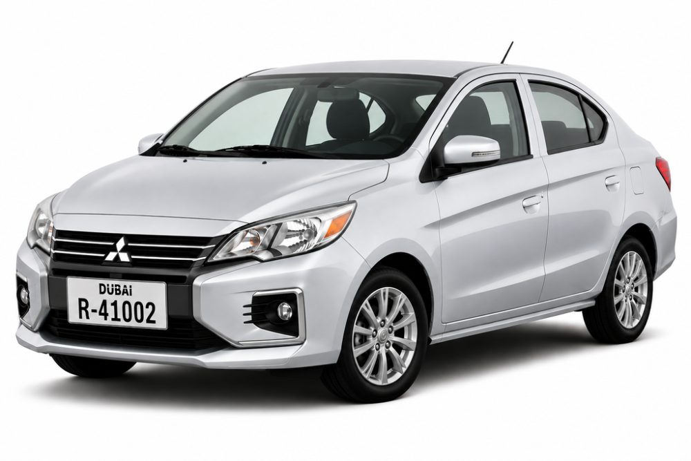 Mitsubishi Attrage in Silver
