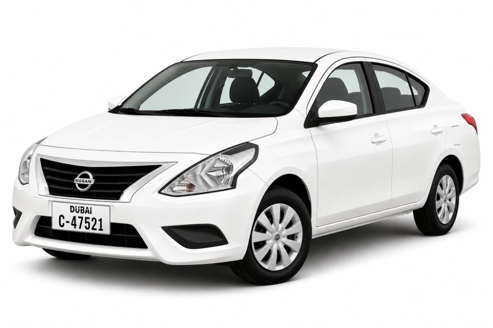 Nissan Sunny in White