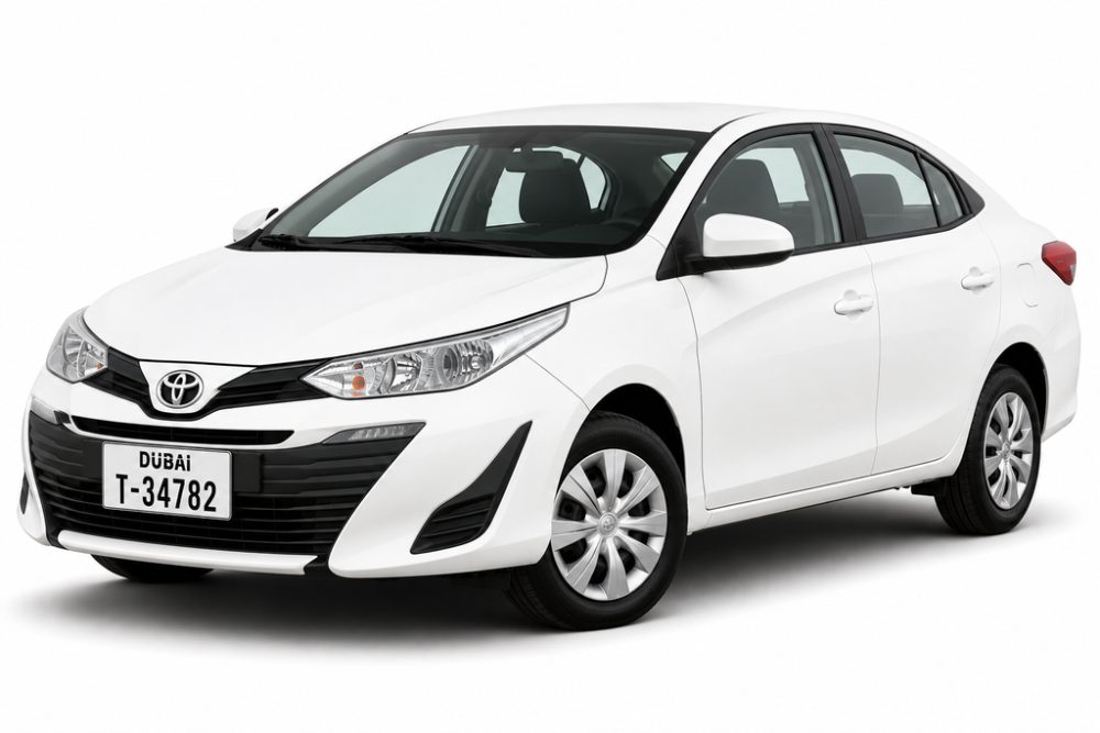 Toyota Yaris 2021-2022 for rent in Dubai